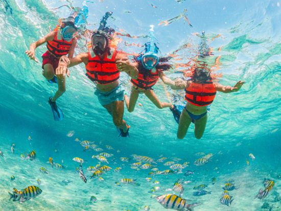 大自然のテーマパーク「シェルハ海洋公園」 ウォーターパークで川下りや洞窟探検＜食べ飲み放題／英語ドライバー／カンクン発＞