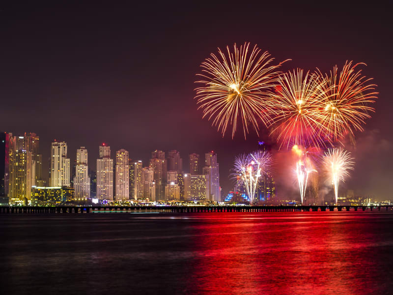 UAE_Dubai_new years eve fireworks_shutterstock_527937721