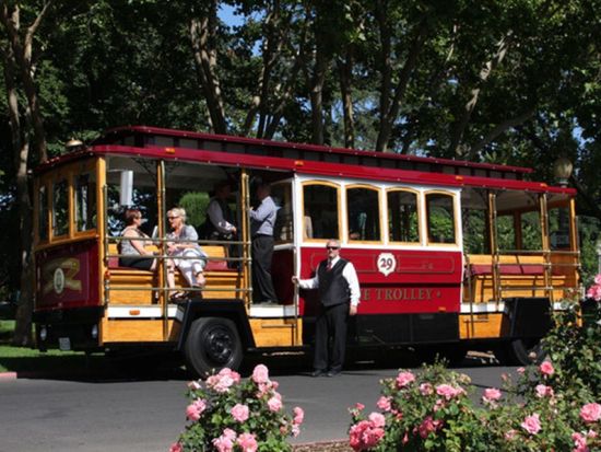 ソノマバレー ワイントロリーで巡る1日ワイナリー ツアー ランチ付き＜3軒／英語／ソノマ発着＞byNapa Classic Wine Trolley Tour