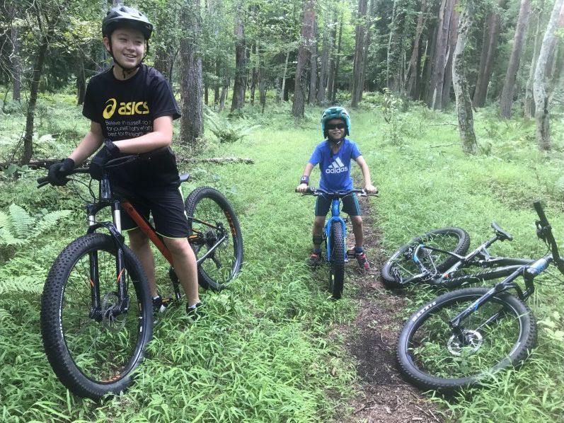 富士山麓プチダウンヒル・ミドルコース 富士山・樹海の大自然をMTBで