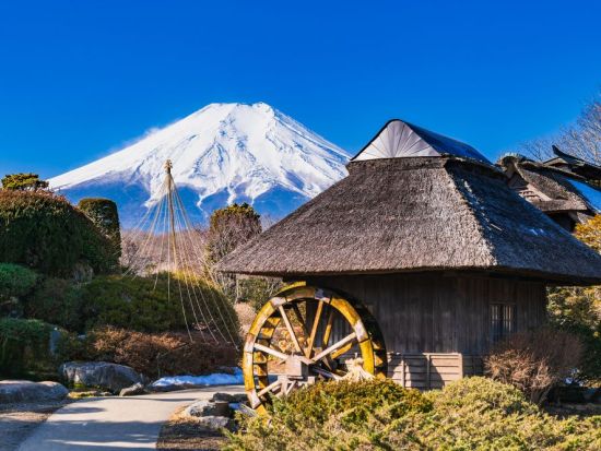 世界遺産富士山の構成資産を巡るサイクリングツアー！山中湖・忍野八海編＜午前・午後／山中湖村＞