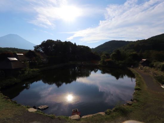 世界遺産富士山の構成資産を巡るサイクリングツアー！山中湖・忍野八海編＜午前・午後／山中湖村＞