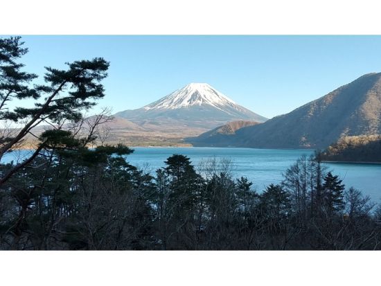 地元ガイドの案内で行く！本栖湖一周サイクリングツアー　千円札にも描かれた富士山の風景を楽しむコース＜富士河口湖町本栖＞