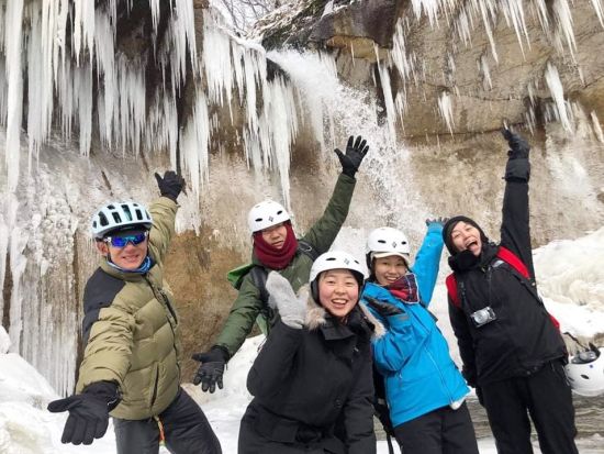 苫小牧 七条大滝ファットバイクツアー 太いタイヤでどんな道もへっちゃら！神秘的な七条大滝を目指して＜現地集合／支笏湖＞by オーシャンデイズ