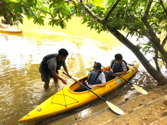 マングローブカヌー＋ピナイサーラの滝トレッキングツアー　滝上での絶景ランチと滝つぼ遊びで亜熱帯の森を満喫！＜上原港または西部地区ホテル無料送迎／西表島＞
