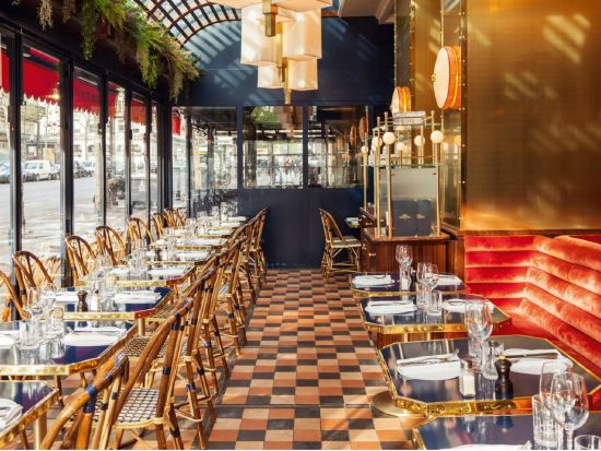 グラン・カフェ・カプシーヌ(Le Grand Cafe Capucines)　食事券＆事前予約サービス　カジュアルモダンなカフェレストラン＜オペラ座エリア＞