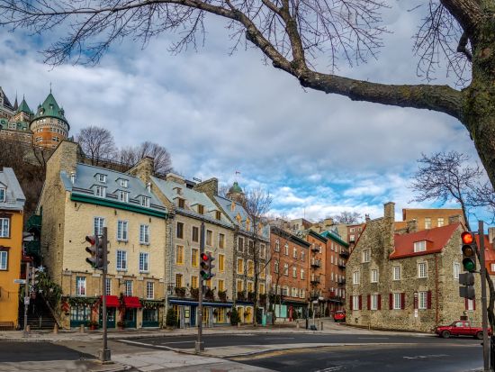 ケベックシティ市内観光ツアー＜午前or午後／日本語ガイド／ケベックシティ発＞