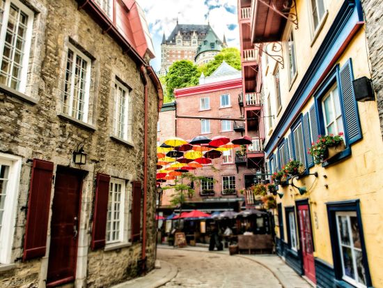 ケベックシティ市内観光ツアー＜午前or午後／日本語ガイド／ケベックシティ発＞