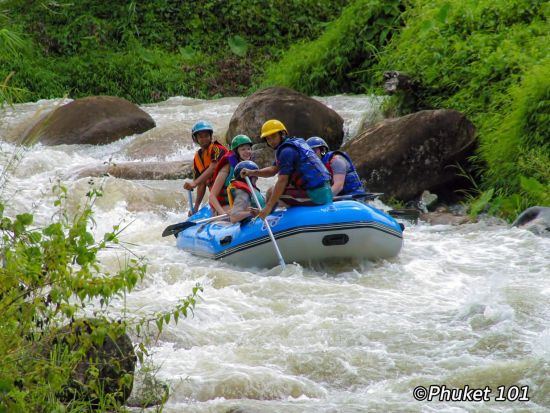 ラフティング＆サファリ(象乗り体験、ATVバギー、象と川遊び、ジップライン等)☆欲張り派向けのアクティビティ満喫プラン＜終日／ホテル送迎付／英語ガイド／昼食付＞