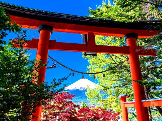 KURURIふじさん ガイドツアー新倉山浅間公園＜河口湖駅発着＞