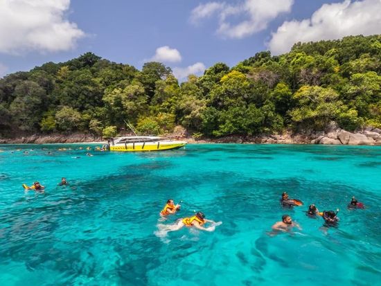 シュノーケリング