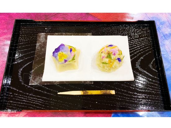 花和菓子作り体験 本物の花びらを使ったフォトジェニックな花和菓子作り♪ お点前体験付きプラン有＜和菓子の持ち帰り可＞ by 日本文化体験 庵an