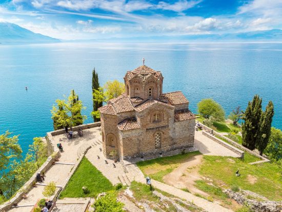 【プライベートツアー】マケドニア世界遺産　オフリド1日観光＜車＋ガイド貸切／昼食付／スコピエ発＞
