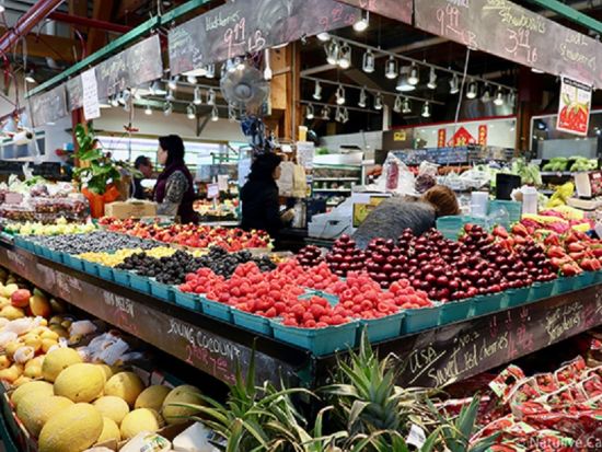 乗り継ぎ時間にめぐる バンクーバー市内トランジット観光ツアー 　食の宝庫グランビルアイランド立ち寄り ＜市バス＆カナダライン乗車券付き／日本語ガイド＞