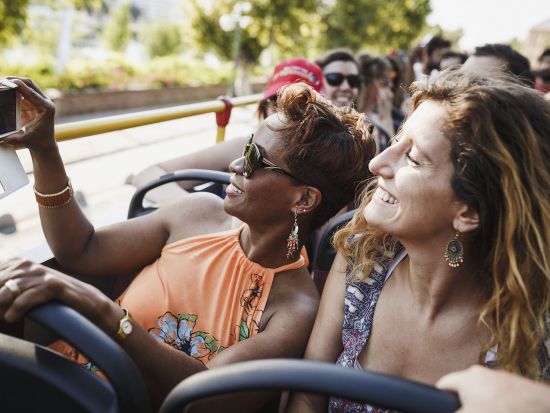 ロンドン 乗り降り自由バス 24時間チケット ＜CitySightseeing/日本語音声ガイド＞