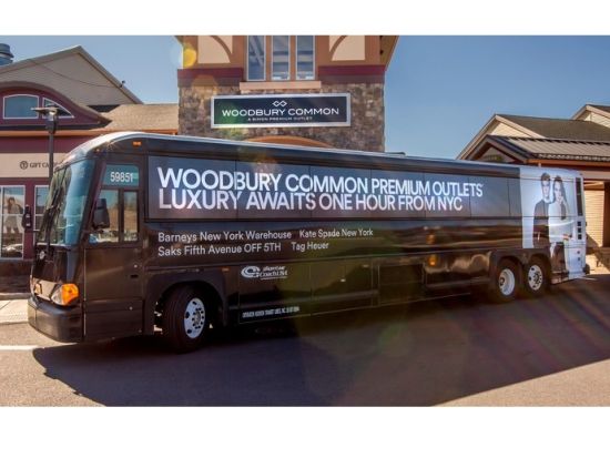 ウッドベリーコモン・プレミアムアウトレット 往復シャトルバスチケット＜乗車時間自由選択＞