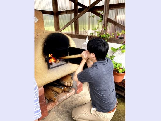 【1日1組限定】古民家で窯焼きピザ作り体験 材料は無農薬野菜と国産小麦でお子様も安心♪＜古民家羅美／綾部市＞
