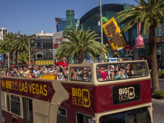 ラスベガス 乗り降り自由バス「ビックバス」チケット予約 ＜英語オーディオガイド＞by Big Bus Tours