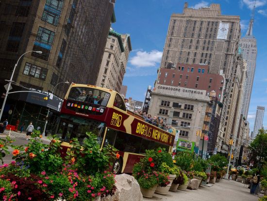 ニューヨーク　乗り降り自由バス「ビッグバス」チケット予約 ＜英語音声ガイド＞