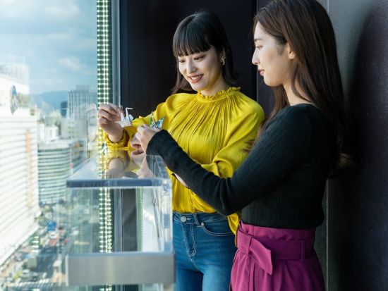 おりづるタワー入場券 世界遺産の原爆ドームに隣接する新しい観光名所を満喫！＜おりづる投入体験付／広島市＞