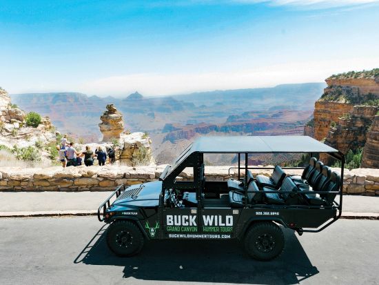 ハマーでめぐる　世界遺産グランドキャニオン国立公園ツアー ＜英語ガイド／グランドキャニオンまたはツヤサン発＞