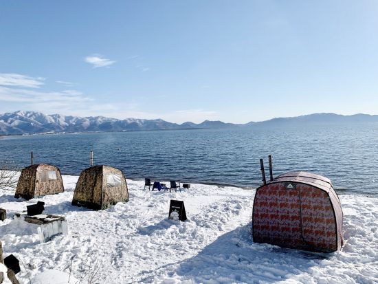 猪苗代湖フィンランド式サウナプラン　約3時間の体験で極上の「ととのう」を感じ、猪苗代湖を水風呂代わりにクールダウン＜12歳以上参加可／通年／福島県猪苗代湖＞