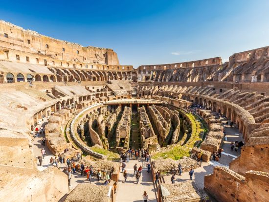世界遺産コロッセオ 入場チケット事前予約＋街歩き音声ガイドアプリ！徒歩＆セルフガイドで楽しむ永遠の都ローマ＜緊急時の24時間日本語サポート付＞