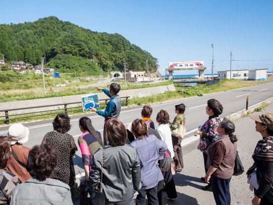 ウォーキングツアー　東日本大震災から学ぶ大津波語り部＆ガイド ほんものの体験と教訓＜ガイド付／通年／1時間／田野畑村＞by体験村・たのはたネットワーク
