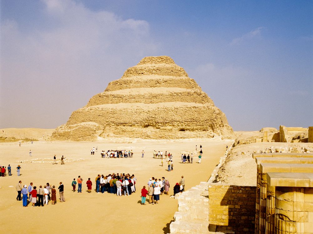 エジプト最古のピラミッドは水力技術を使って建設された可能性がある