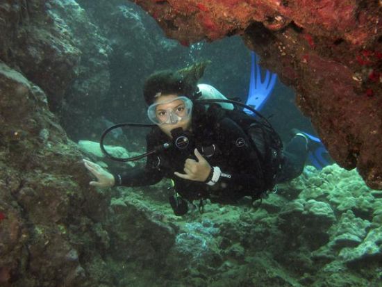 ファンダイビング　ボートでしか行けない地形ポイントへ！リフレッシュコースあり＜ボート／2ダイブ＞by Hilo Ocean Adventures