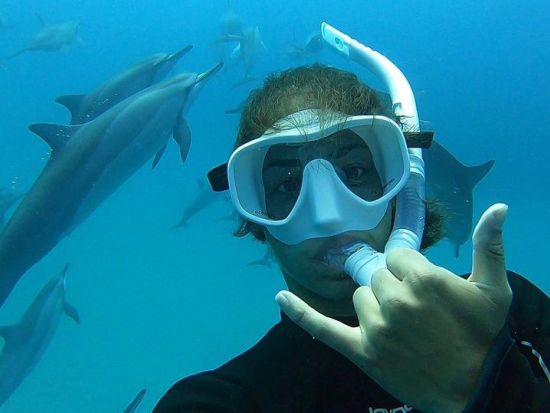 ヒロ湾 シュノーケリングツアー 　最大6名までの少人数制で穏やかな海を探索 ＜軽食付き／英語ガイド／ヒロ地区発＞