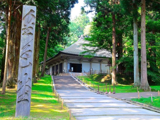 貸切観光タクシー  世界遺産 平泉+カッパ伝説の遠野コース　中尊寺+毛越寺+遠野のカッパ淵etc. ＜5時間／遠野発⇒一関着＞