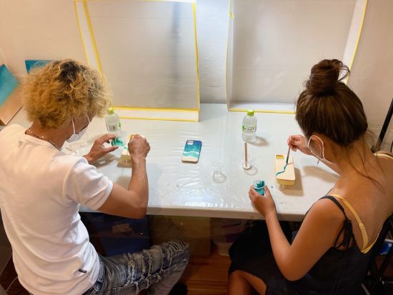  レジンアート　沖縄旅行の思い出に自分だけのオーシャンレジンアートを制作！＜那覇＞byザ・パーム