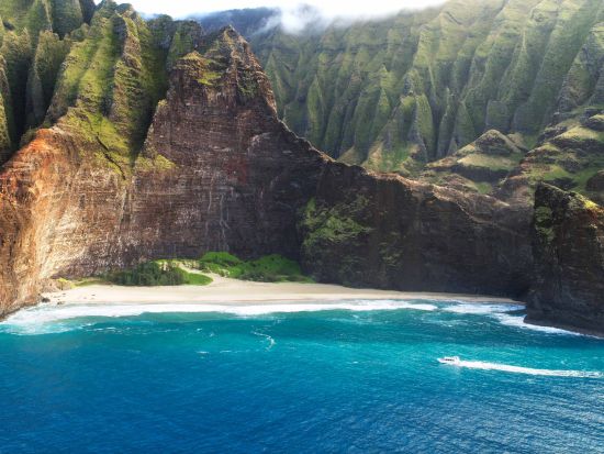 ナ・パリ・コースト　クルージング＆シュノーケリングツアー　イミロア号＜4～12月／4時間／朝食付き／英語ガイド＞