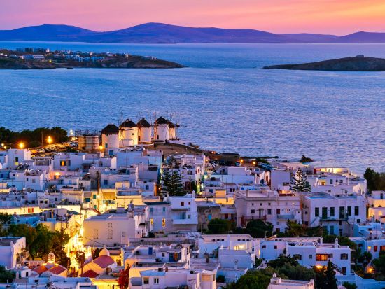 エーゲ海の島巡り　ミコノス島&サントリーニ島7日間＜4月～9月／6泊7日／朝食付／1名様から予約可／アテネ発＞