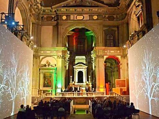 本場トスカーナディナーと教会コンサート＜フィレンツェ発＞