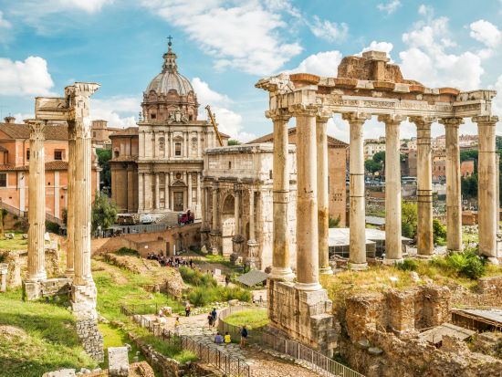 世界遺産コロッセオ 半日ツアー  コロッセオ＆フォロ・ロマーノ入場チケット付き！＜貸切／日本語公認ガイド／午前or午後／ローマ発＞by Mybus