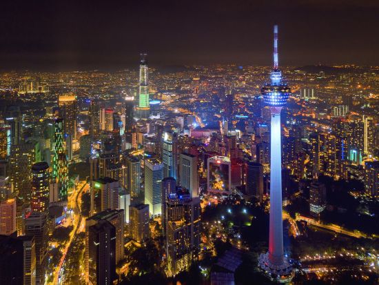 KLタワー夜景鑑賞＆ナイトマーケット散策ツアー ＜日本語ガイド＞