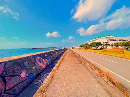 石垣島 街さんぽツアー　地元出身の遊びの天才 乱さんが島の魅力とともにゆったり街をご案内！0歳～参加OK＜夕方1時間半／1枠最大5名／混載／石垣島＞by島じかん