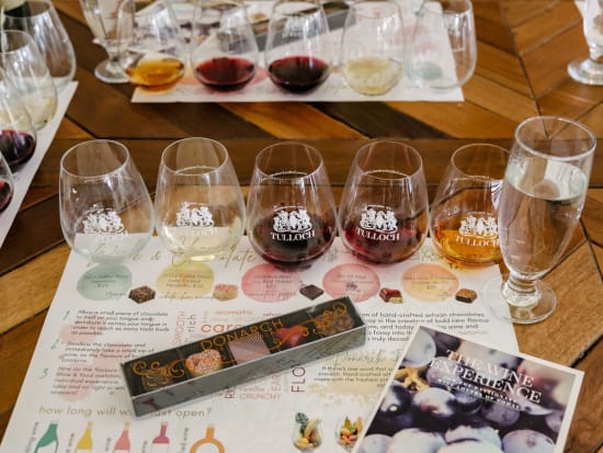 ハンター 1895年創業の老舗ワイナリー「タラック・ワイン（Tulloch winery）」で大人の贅沢！手作りチョコと味わう5種のワインテイスティング