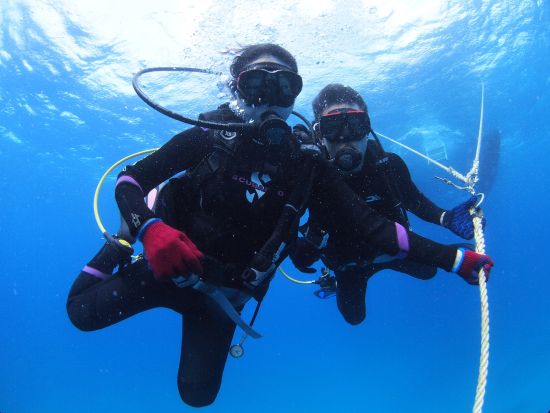 PADIアドバンスオープンウォーター　ダイビングライセンス取得コース＜2日間＞by アロハナダイバーズ