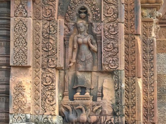 東洋のモナリザ　バンテアイスレイ・民家見学半日ツアー＜午前または午後／日本語ガイド＞