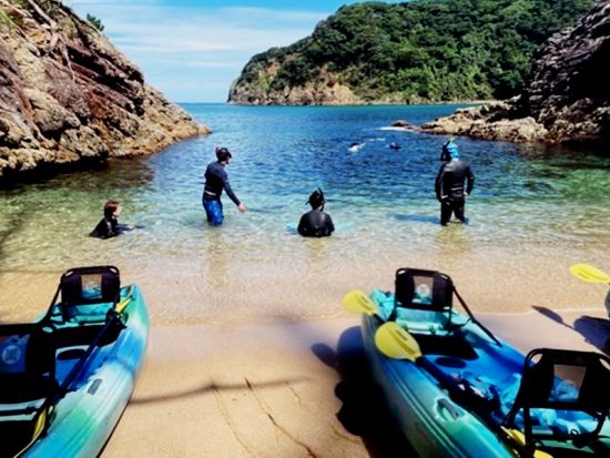 世界初！マンタフライヤーシュノーケリング 翼フィンで水中をマンタのように自由に羽ばたく新感覚体験＜6月～9月／岩美駅からの送迎無料／岩美町＞by鳥取県自然体験塾