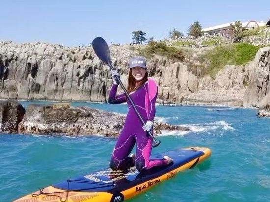 SUP体験 経験者向けコース 海上散歩で東尋坊へ出かけよう！ ＜三国／坂井市＞