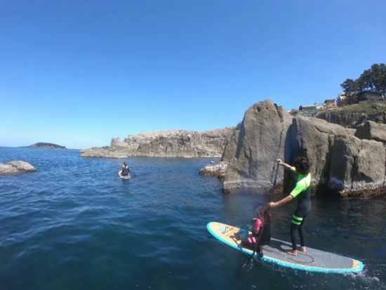 SUP体験 経験者向けコース 海上散歩で東尋坊へ出かけよう！ ＜三国／坂井市＞