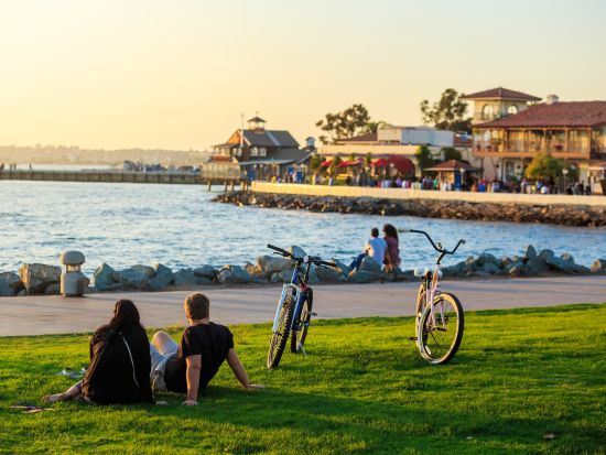 サンディエゴ　自転車レンタルサービス　電動自転車のレンタルプランあり＜2時間～＞by Unlimited Biking
