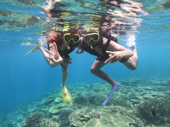  マリンスポーツセット プライベートビーチで人気のマリンスポーツを満喫！3種マリンアクティビティにシュノーケルかウェイクボードを選択し思いっきり遊ぼう＜北部＞ 