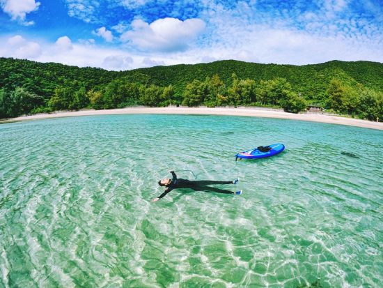 【予約ごとの貸切】加計呂麻島SUP＆シュノーケリング体験ツアー　＜1～3名／1日・半日／生間港発着＞ by カケロマアイランドリトリート ハレハレ