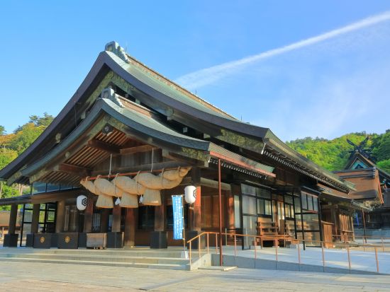 貸切観光タクシー 来たれ良縁！縁結びのご利益を授かる4つのパワースポット巡り＜5時間／1～9名／米子市発／出雲大社着＞by皆生タクシー