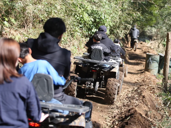 バギー体験  森の中を大胆に駆け巡る！都心から約1時間でアクセス抜群＜60分／駅から無料送迎あり／千葉＞